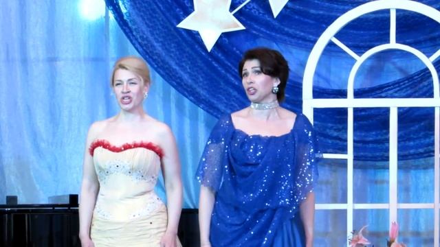 А. Варламов. "Ночь тиха". исп. Оксана Сычёва и Лариса Цыпина.