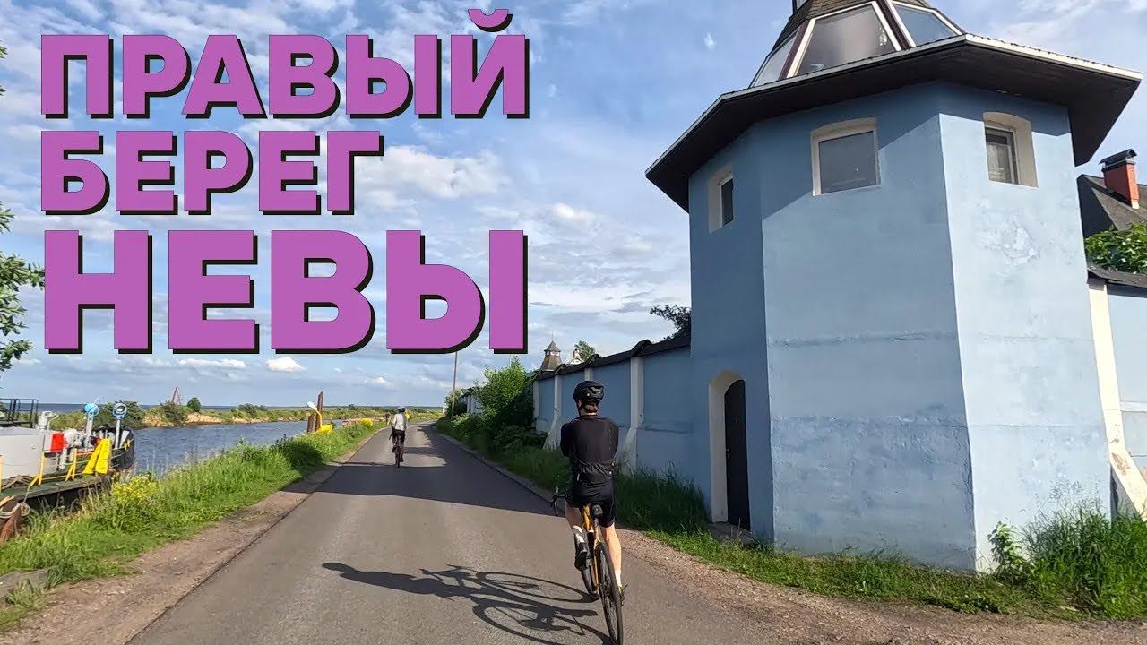 Правый берег Невы: дождь, леса, мемориалы. На велосипеде | 12.06.2024