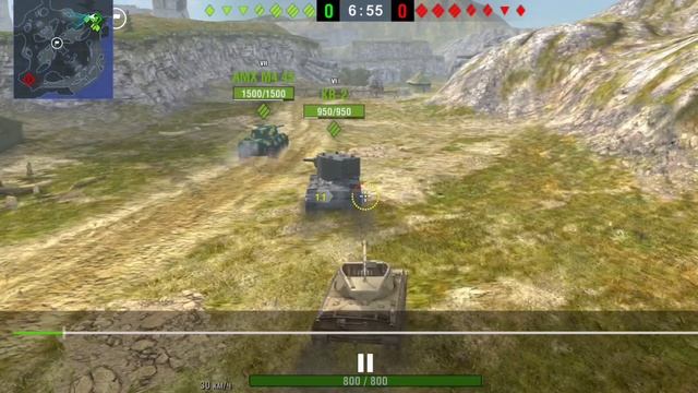 WOT Blitz gameplay Hellcat