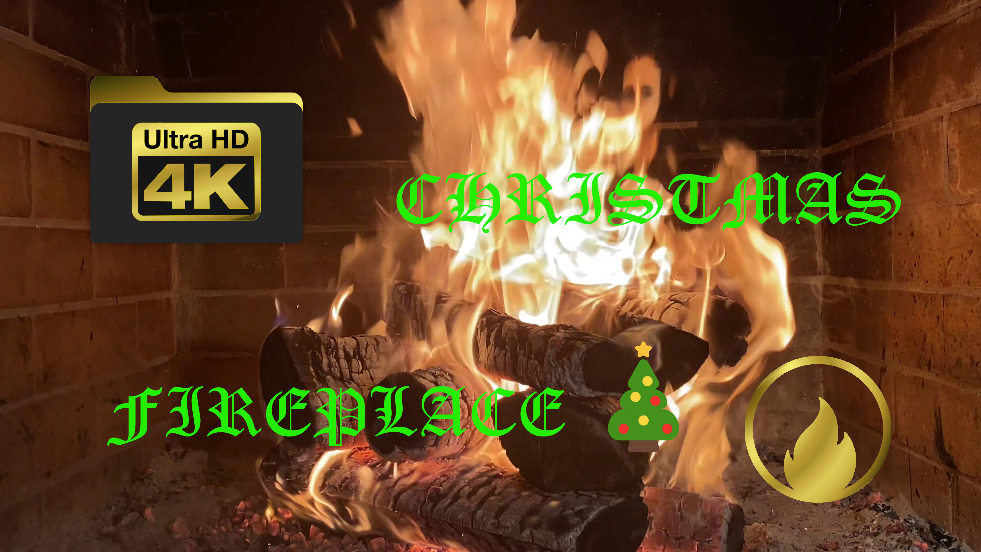 Таинство Рождества: Магия огня и музыки в 4K