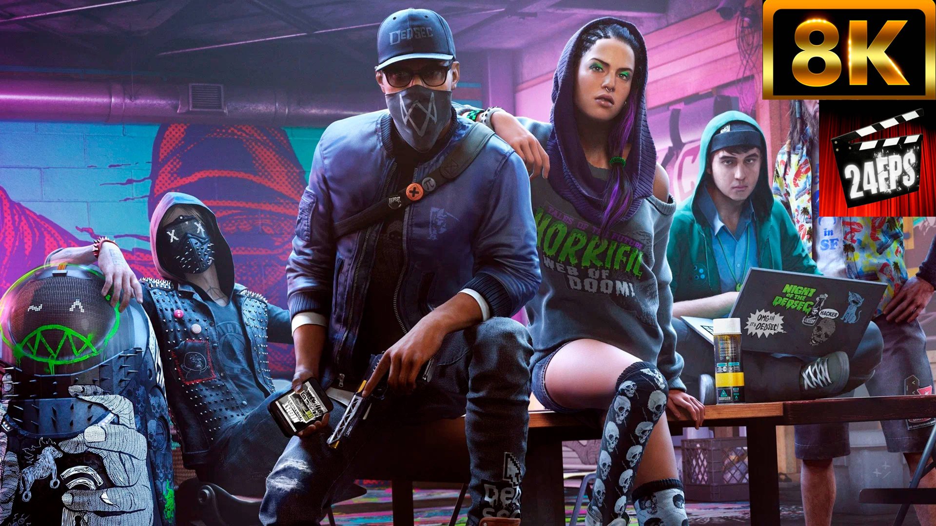 Watch Dogs 2 - Trailer (Remastered CGI 8K)