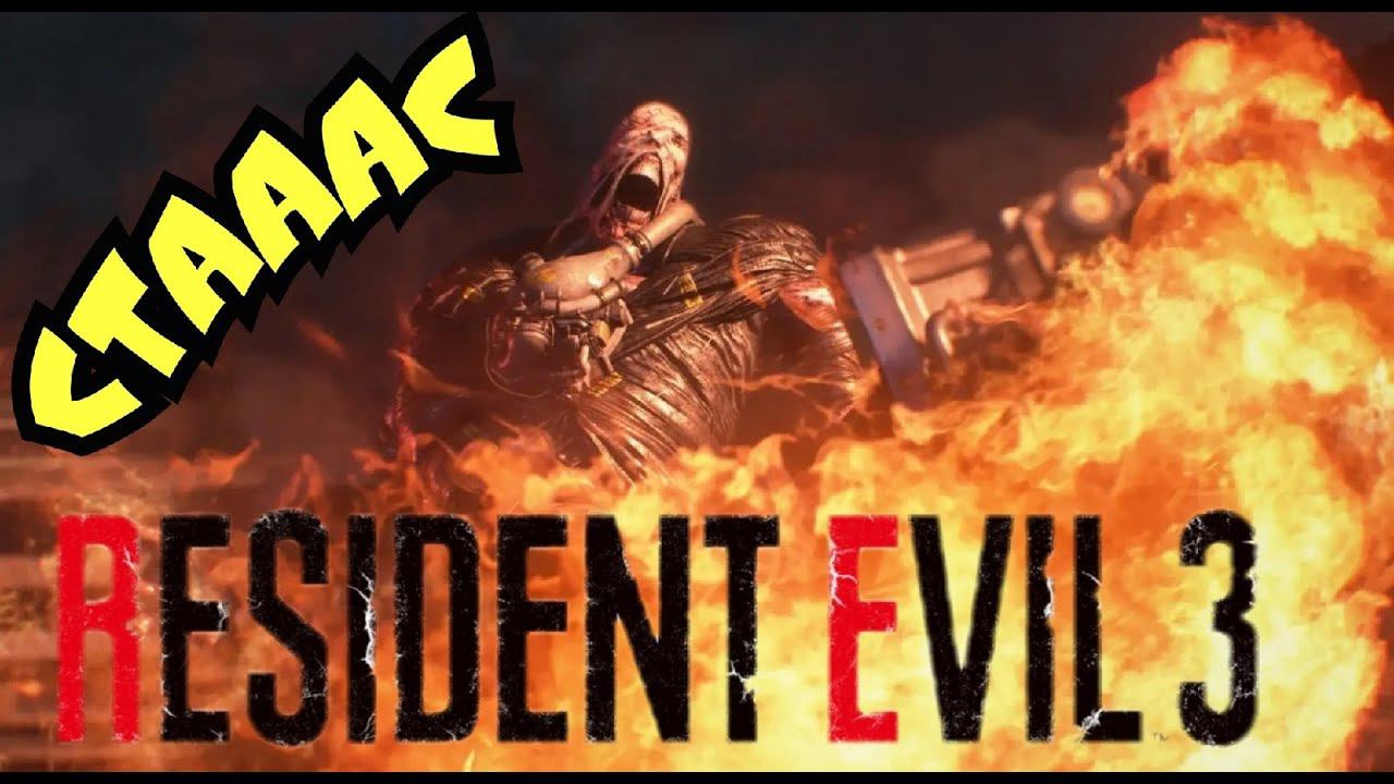 Resident evil 3 Remake прохождение - 3- ЗДОРОВА СТАААС)