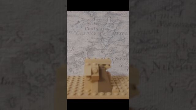 Анимация Lego Песочный человек.