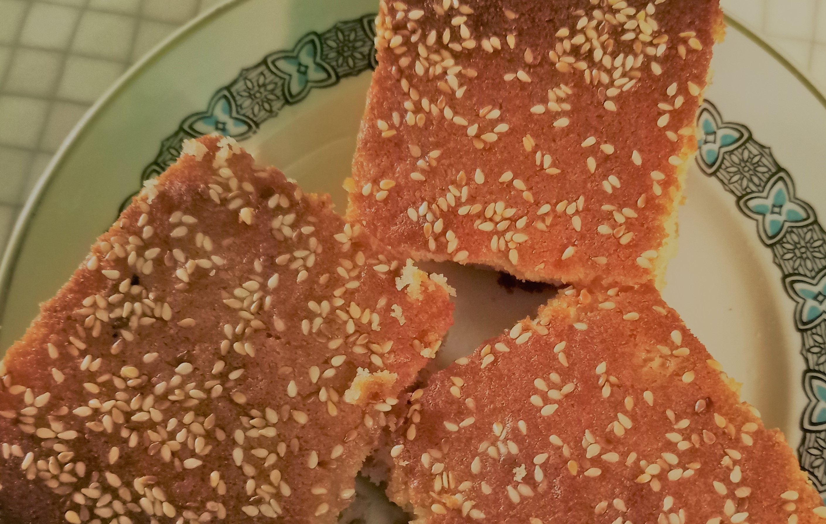 Торт-Пирог с Кунжутом❗Быстрый замес❗