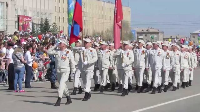 Парад 9 мая 2019 г. Магнитогорск.