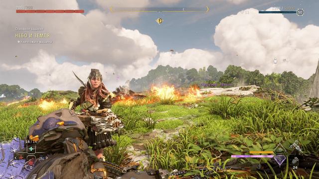 Horizon Forbidden West - Пылающие берега - прохождение [08] - русские субтитры