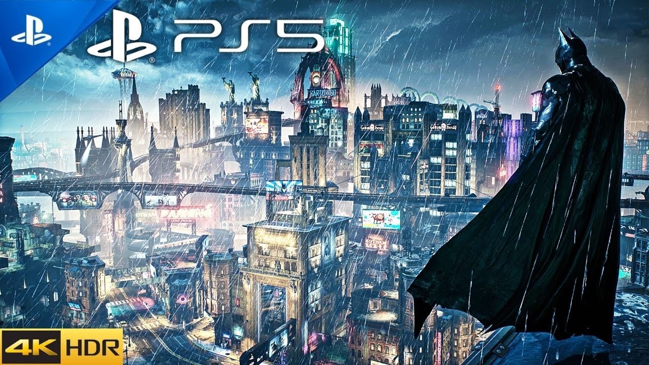 (PS5) BATMAN ARKHAM KNIGHT _  [4K HDR 60fps]