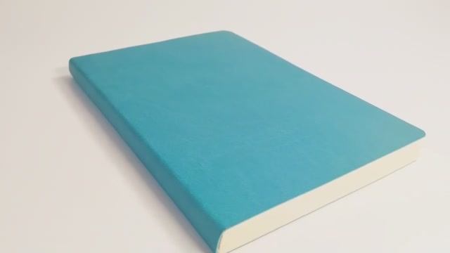 Недатированный бирюзовый ежедневник Tony 24710