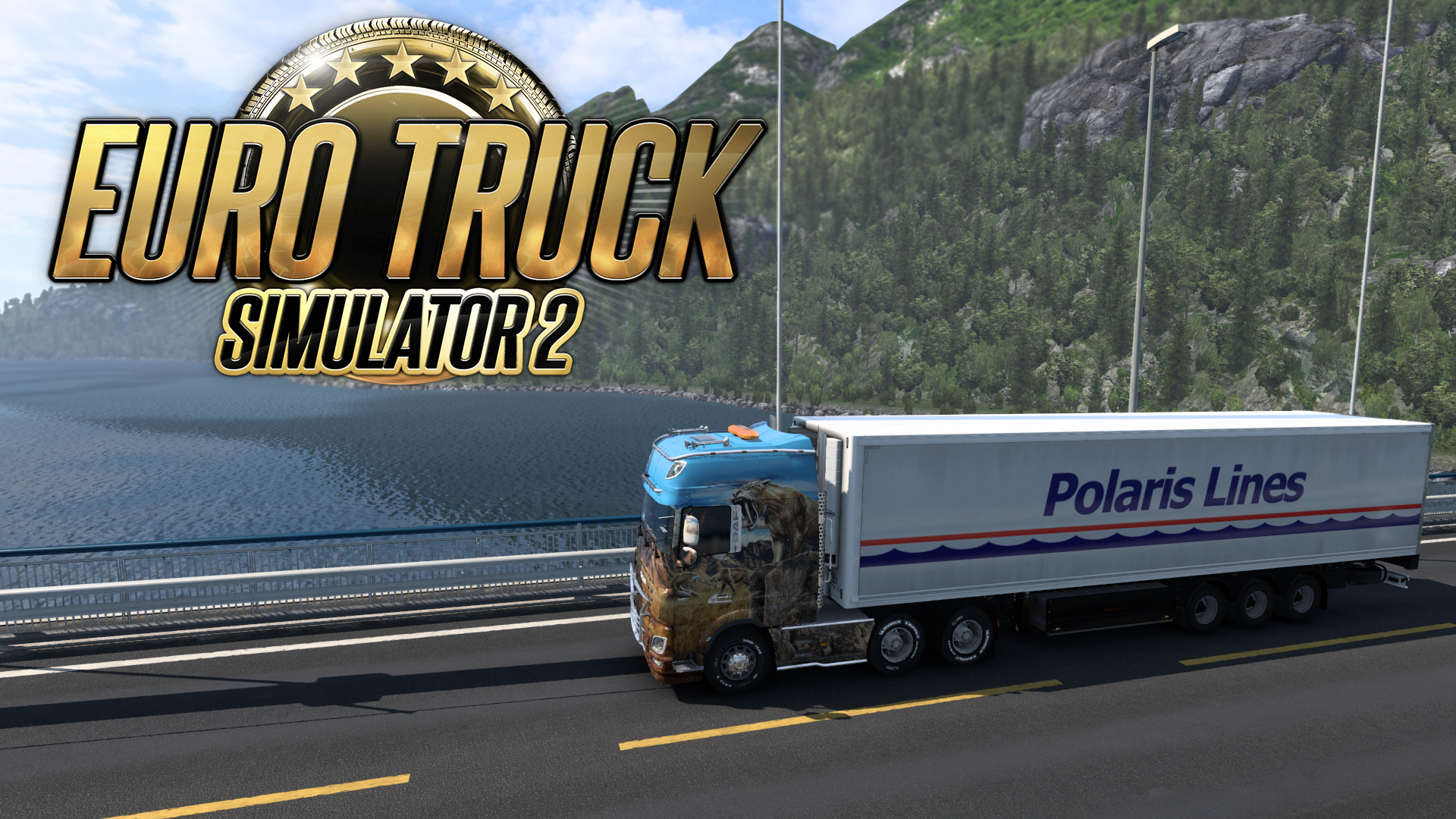 Берген-Паневежис. Euro Truck Simulator 2 #65.2.СТРИМ.