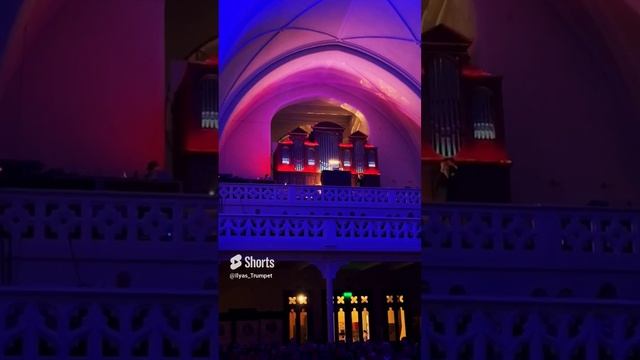 Э.Морриконе — «Однажды в Америке». Ильяс Невретдинов (труба), Тимур Халиуллин (орган) #музыка#music