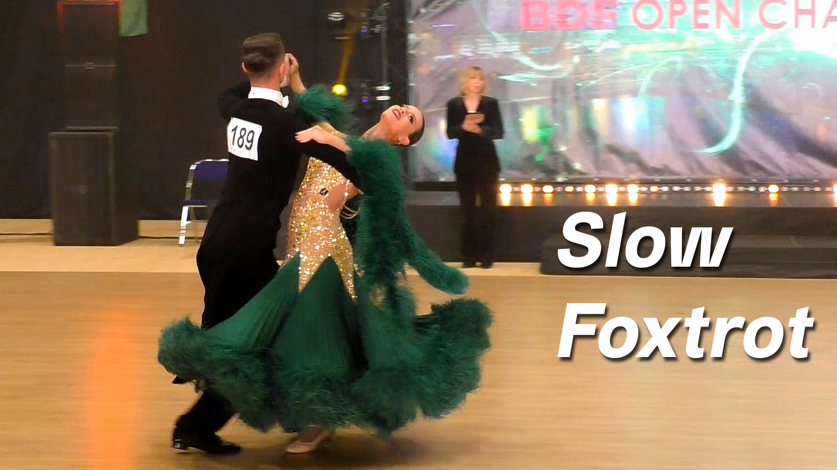 Медленный фокстрот. Молодежь 1 St (Open). Чемпионат БФТ 2024 (27.04.2024, Минск)