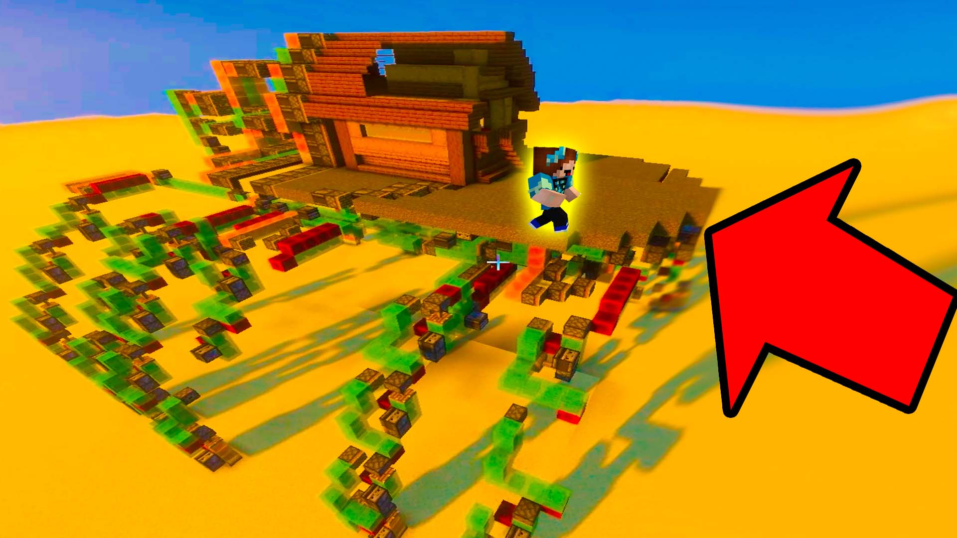 ПЕРЕДВИЖНОЙ ДОМ В МАЙНКРАФТЕ ИЗБУШКА на НОЖКАХ