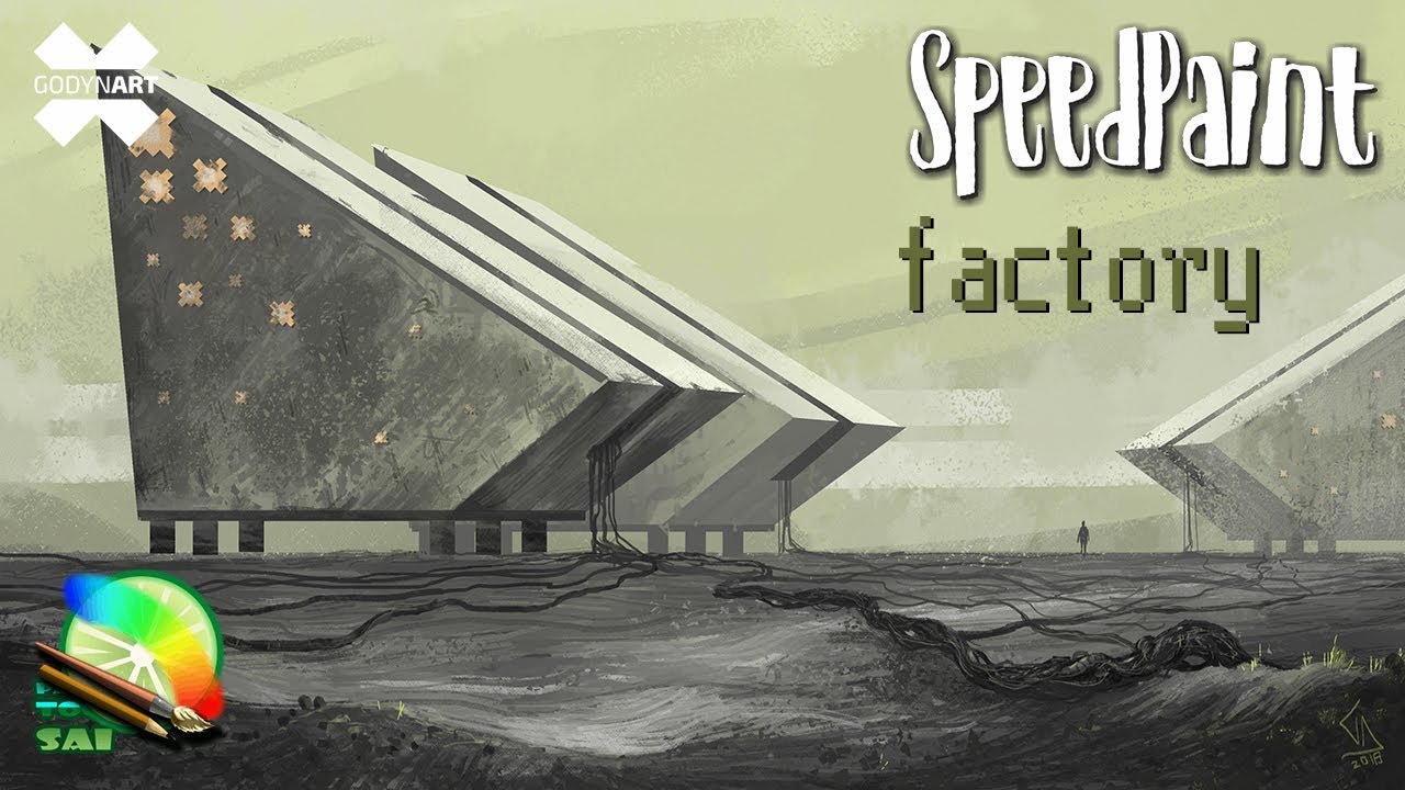 Как нарисовать фабрику