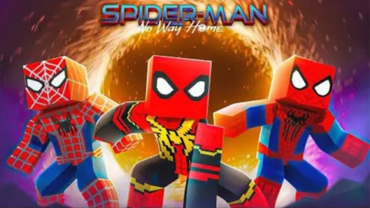 ЧЕЛОВЕК ПАУК НЕТ ПУТИ ДОМОЙ В ОБНОВЛЕНИИ МОДА SPIDER-TEK ДЛЯ МАЙНКРАФТА ПЕ (БЕДРОК)