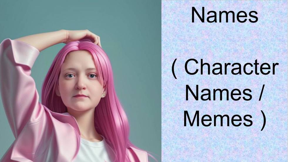 Names ( Character Names )