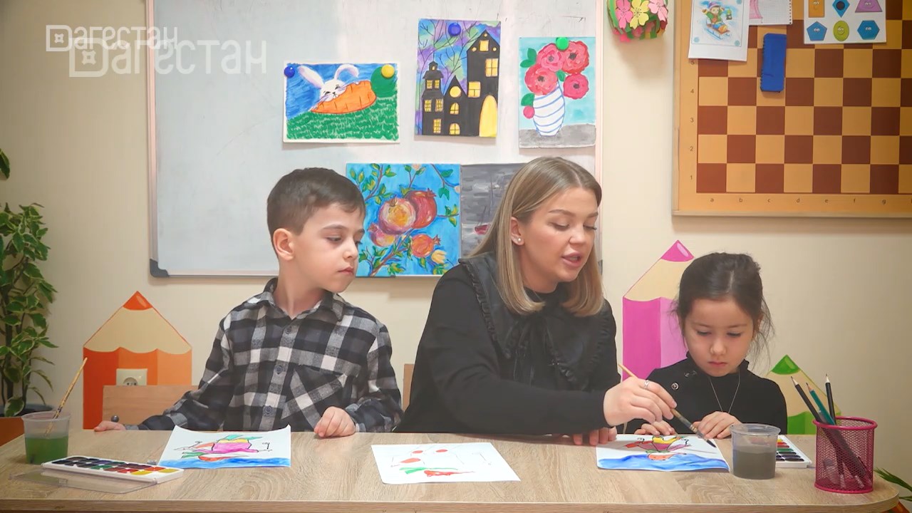 АRT-клуб. Лисенок на лыжах