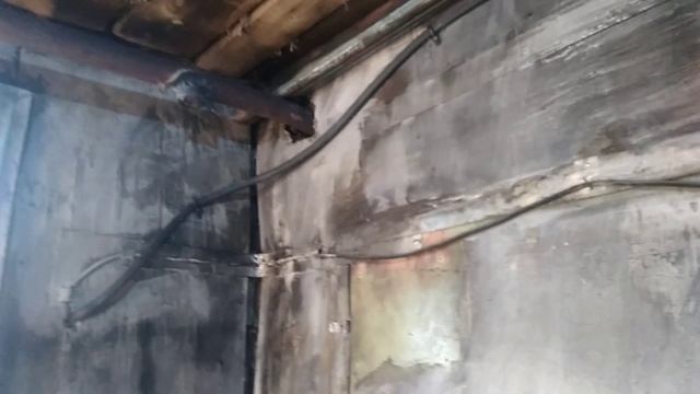 Замена котла отопления. Кладка кирпичной трубы.