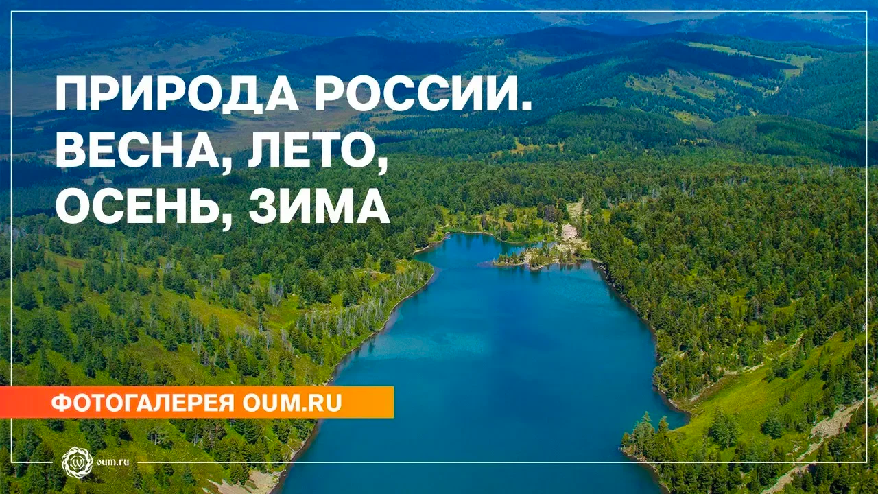 Природа России. Весна, лето, осень, зима - Фотогалерея oum.ru