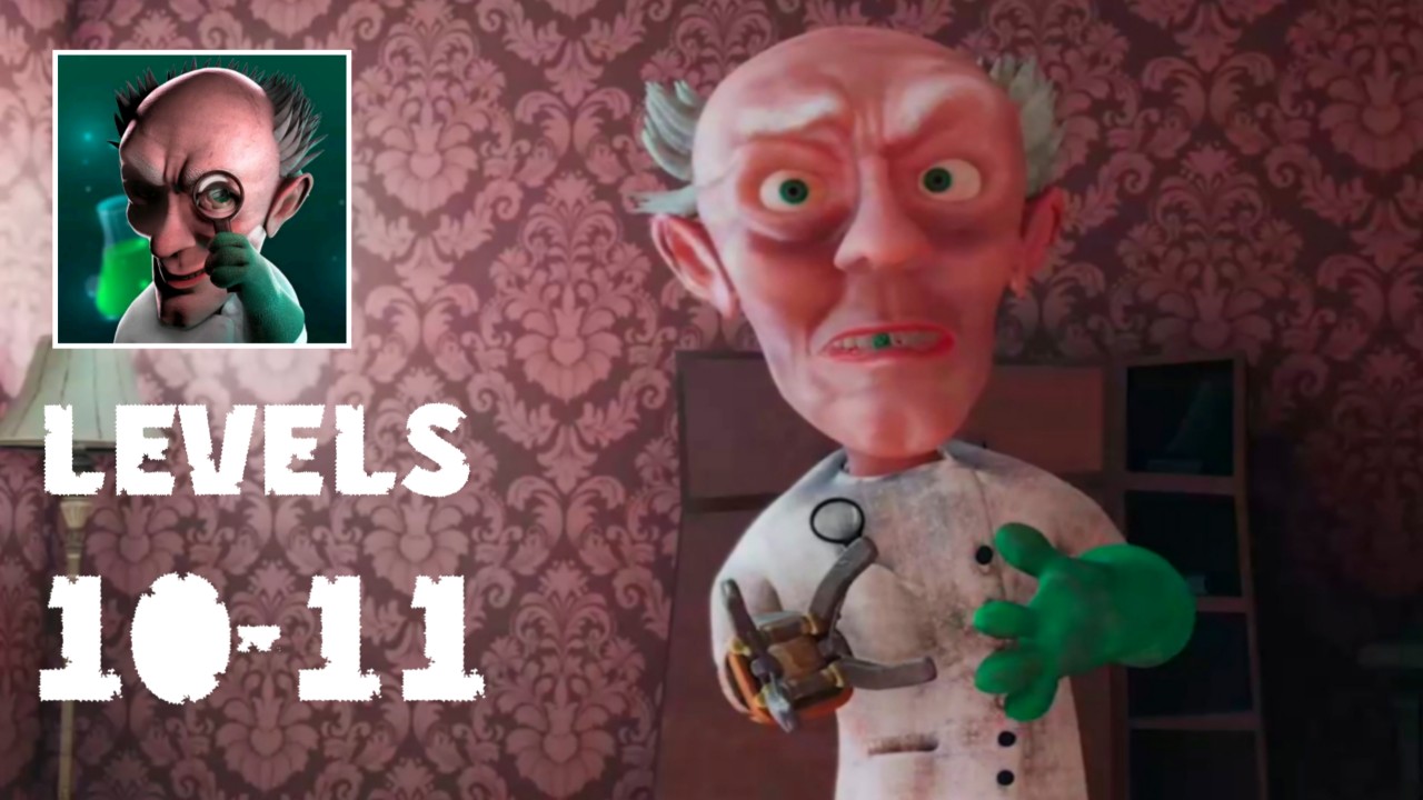 ЧОКНУТЫЙ УЧЁНЫЙ - Приключения девочки с собачкой [6] Mad Scientist - мульт игра для детей