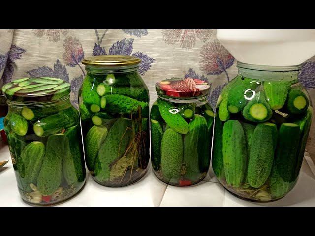 МАРИНОВАННЫЕ огурцы на зиму Самые Вкусные ХРУСТЯЩИЕ! Раскрываю свой секрет удачной заготовки огурцов