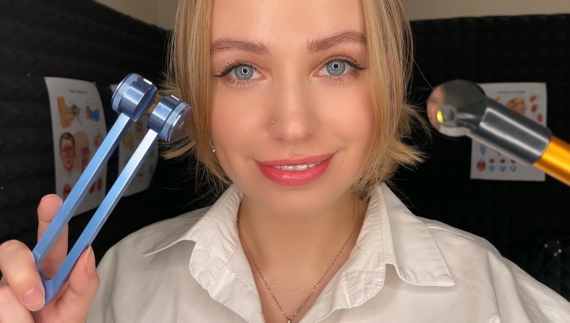 АСМР врач ЛОР, проверю твои ушки (и не только ?)