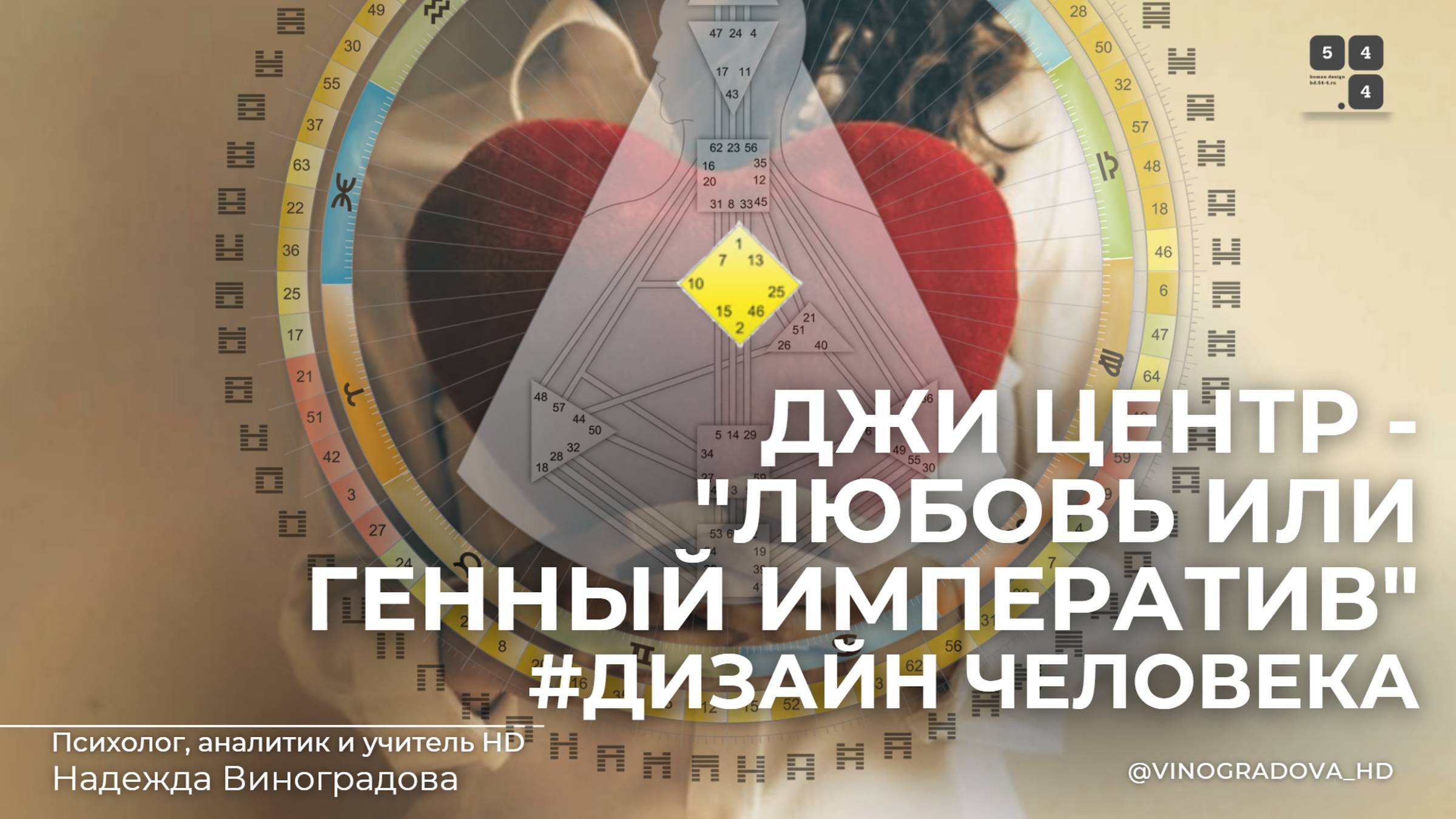 Любовь и генный императив | Надежда Виноградова. Открытая школа дизайна человека54.4 #дизайнчеловека
