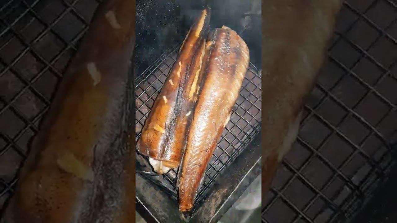 рыба горячего копчения...