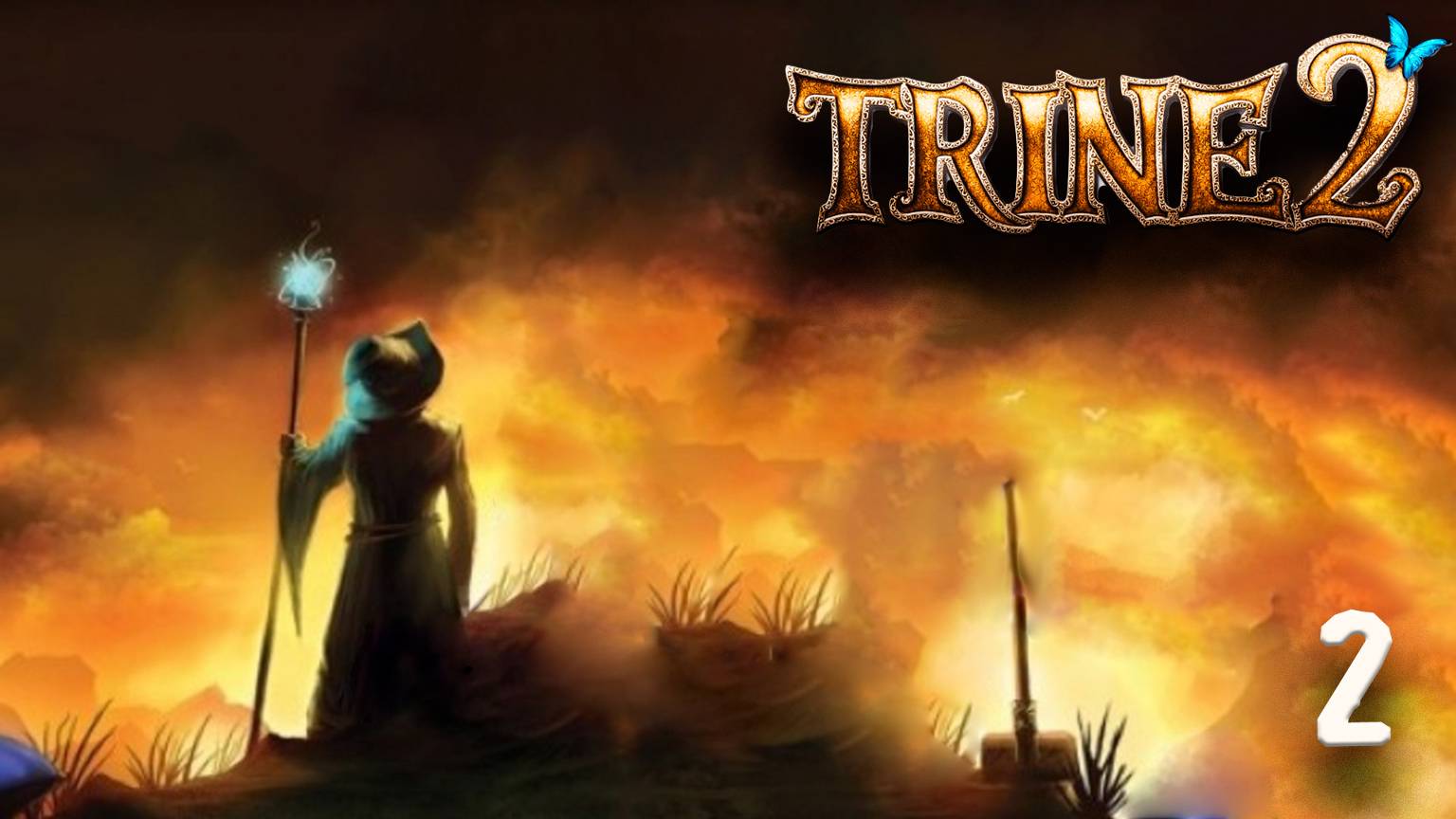 Маг соло, последний босс, no damage - Trine 2 - 2 (кооп)