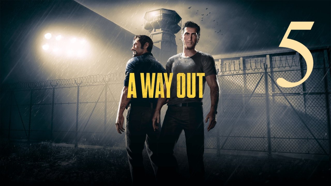 A Way Out | Кооператив с Юлькой) В БЕГАХ ) PS4, #5