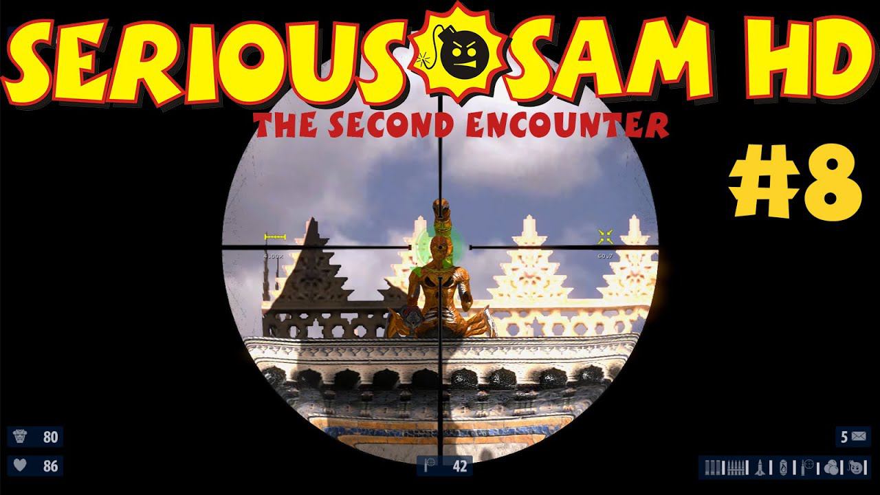 SpiderСэм ползёт по стене Прохождение Крутой Сэм HD: Второе пришествие #8