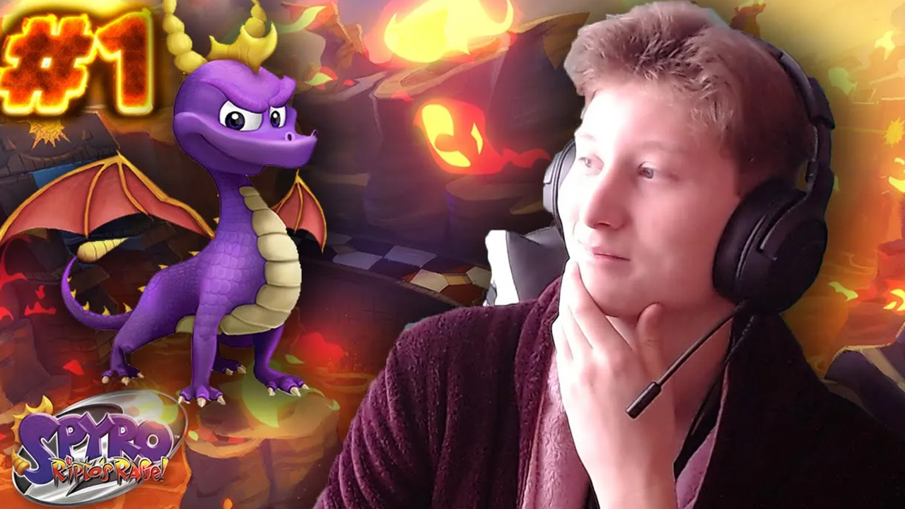 ОПЯТЬ ЭТОТ ФИОЛЕТОВЫЙ ДРАКОНЧИК ► Spyro 2: Ripto’s Rage! #1