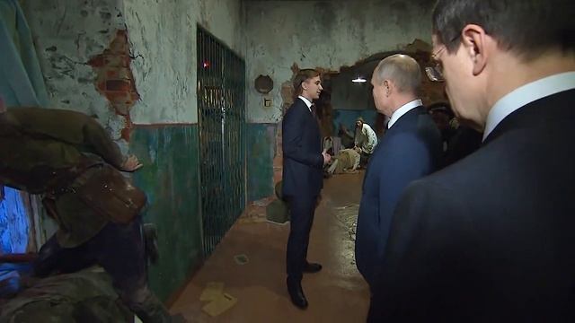 143. Президент РФ Владимир Путин посетил Музей Победы к 77-й годовщине снятия блокады Ленинграда.