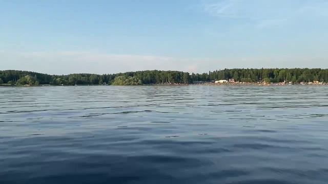 Катаемся на гидроцикле по Можайскому морю. 100 км за 6 секунд