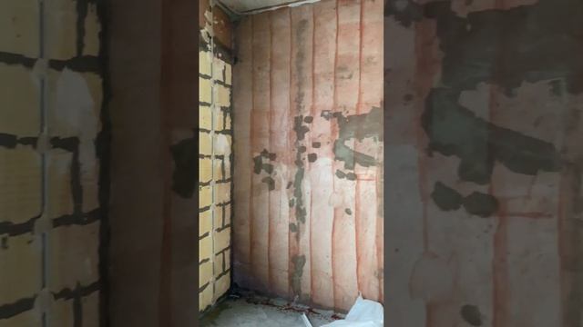 Механизированная штукатурка стен в ЖК iLove