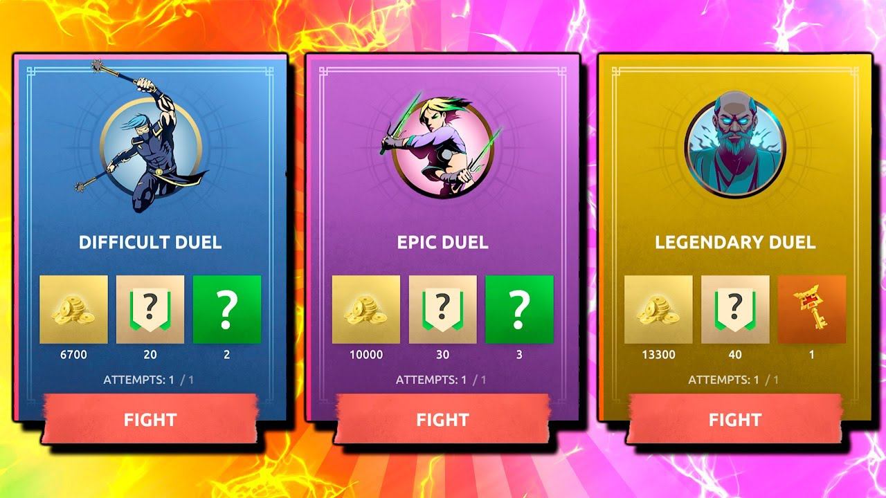 Обновление Shadow Fight Shades Легендарные Дуэли уже в игре #18