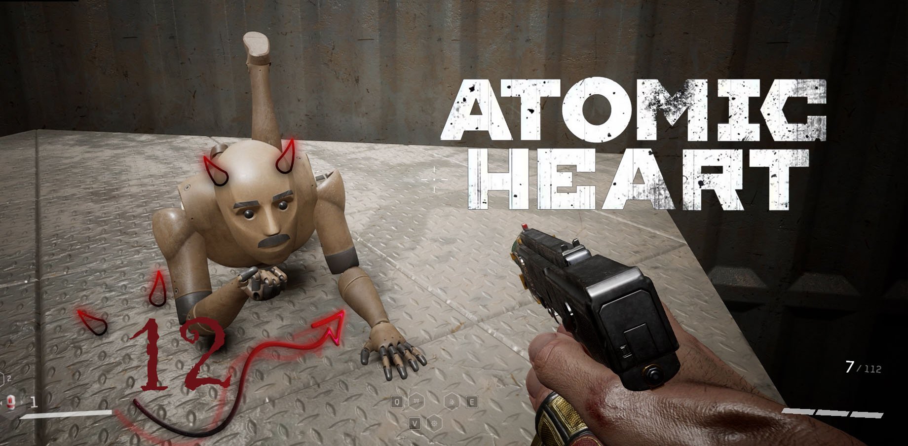 Atomic Heart  ❤ 12 серия ❤ Ежиха - бомжиха