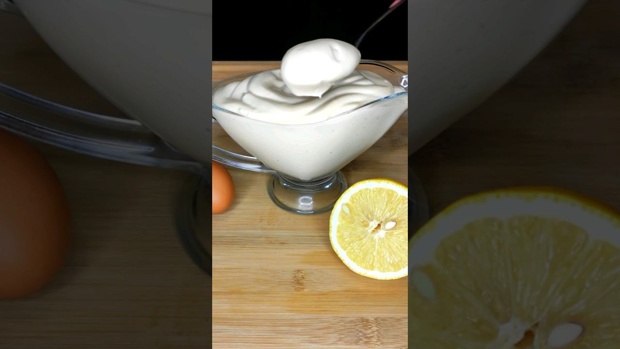 Рецепт МАЙОНЕЗА | как приготовить знаменитый соус.