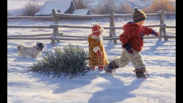 Зима. Счастливое детство...