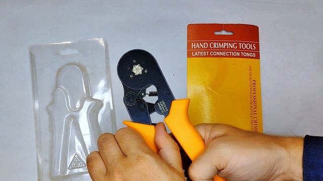 56028 T-HT-866 Пресс-клещи для обжима наконечников 0,25-6,0мм2 (6-ти сторонний обжим)