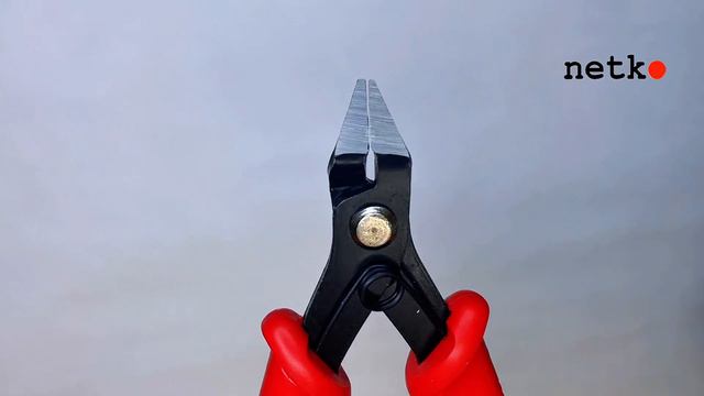 67387 N-1091 Кусачки с отверcтием для проводов  2 мм (12 AWG), NETKO Optima