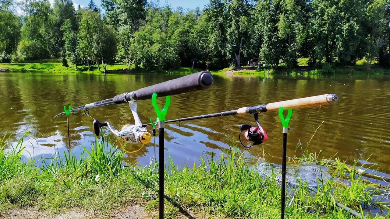 Ловим карася на секретном пруду.