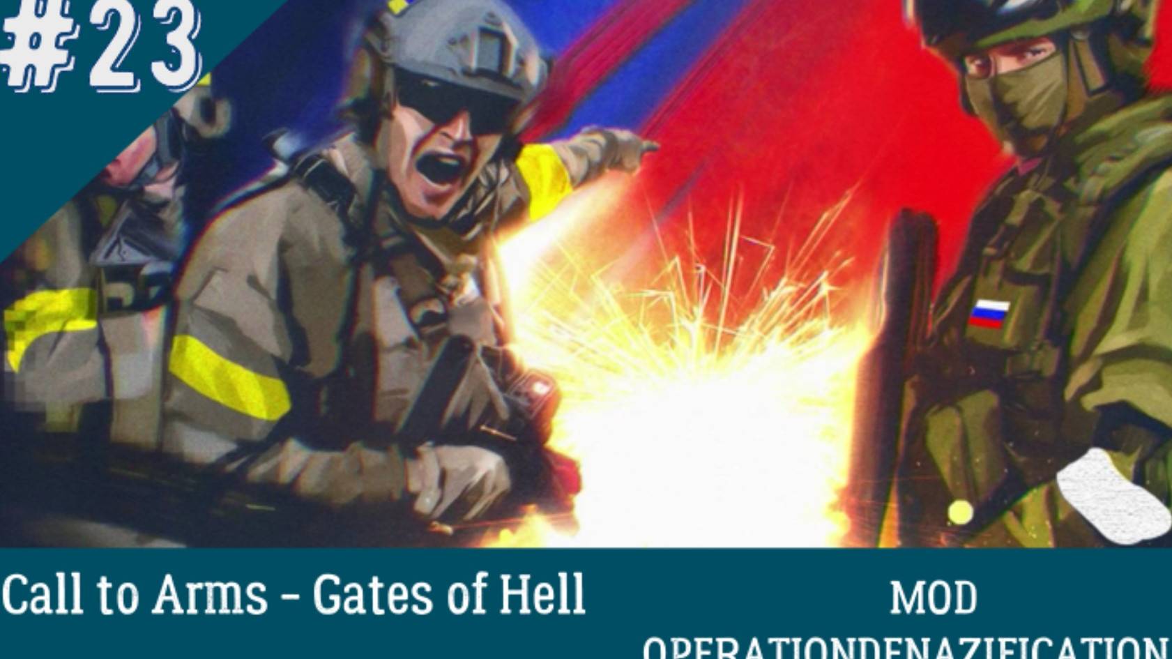 ★Call to Arms - Gates of Hell★ ДЕНЬ 23★ ХАРДКОР★ МОД OPERATION DENAZIFICATIONOF UKRAINE ★