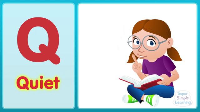The Q Song (Uppercase) _ Super Simple ABCs