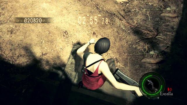 Resident Evil 5 Площадь Собрание Выживание Ада Вонг из ремейка RE2