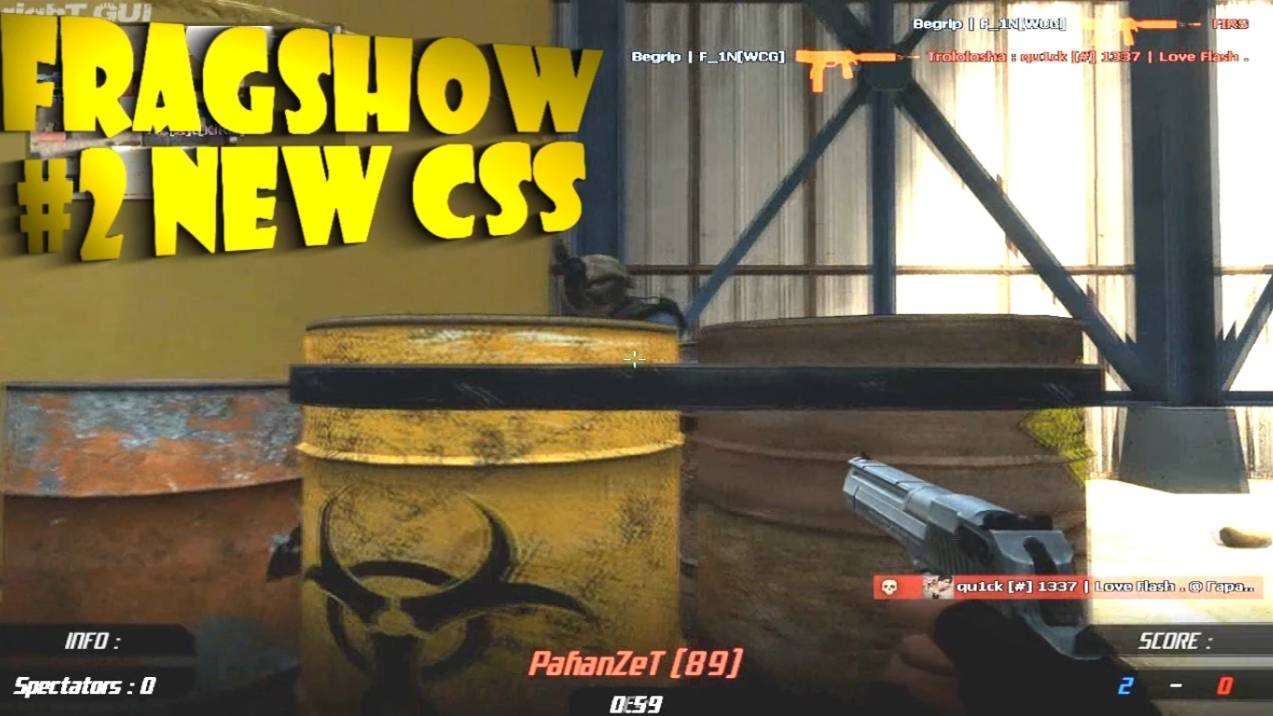 Fragshow 2  #CSS  (Легенда CSPL)