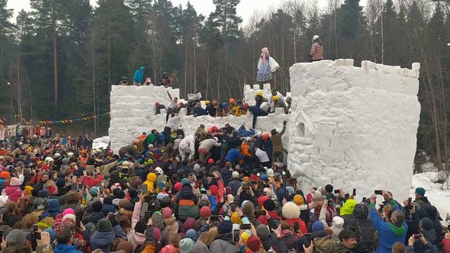 Бакшеевская масленица 2024 в Некрасовке.