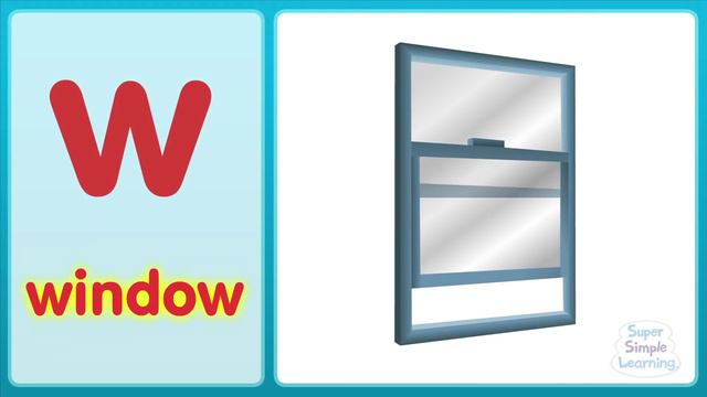 The W Song (Lowercase) _ Alphabet Song _ Super Simple ABCs