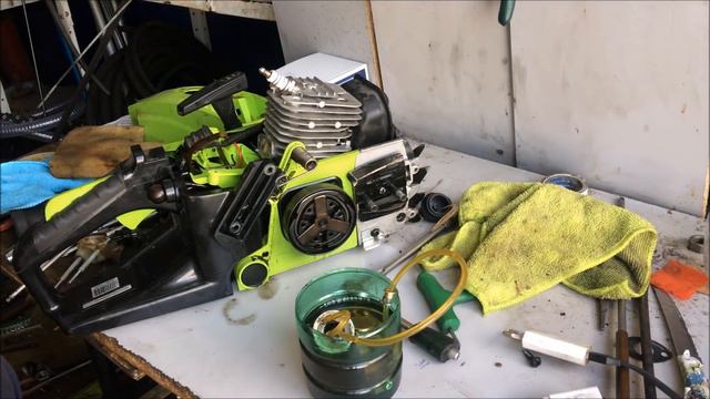 ,,Лесник 3816,,Скудная бензопила удивительной раскраски!)