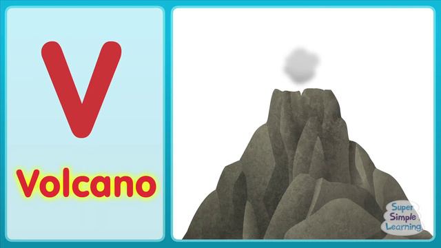 The V Song (Uppercase) _ Alphabet Song _ Super Simple ABCs