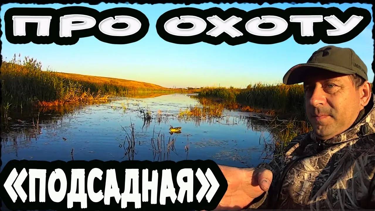 Про охоту, выезд на охоту с подсадной уткой.